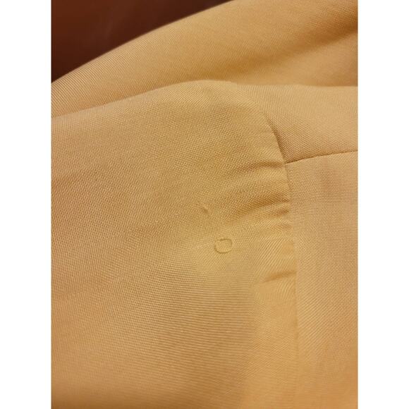 Melrose Collectibles Butterscotch shell buttons Silk Blazer Jacket Women's 12P - Picture 10 of 15